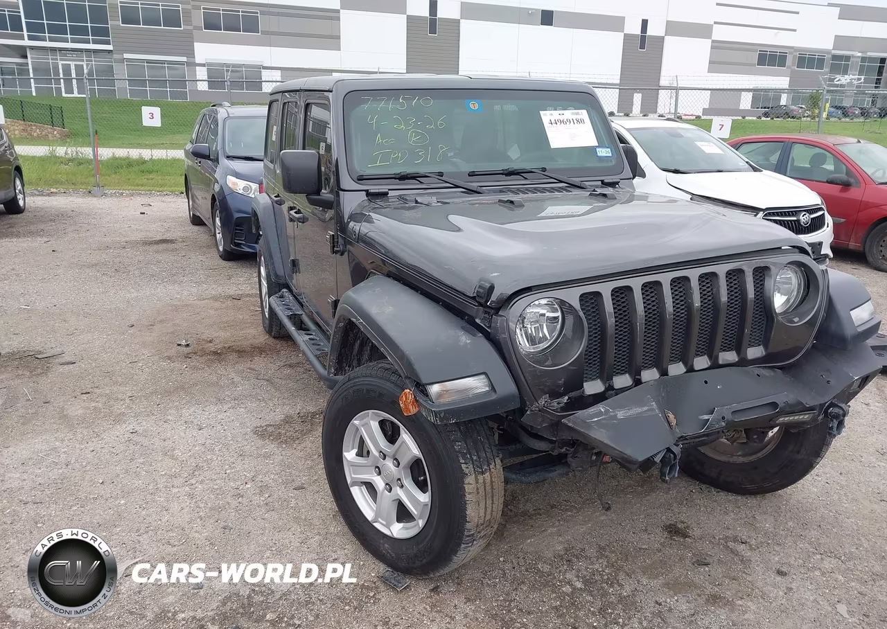 2018 Jeep Wrangler Unlimited Sport S 4X4 – zdjęcie 1 z 16