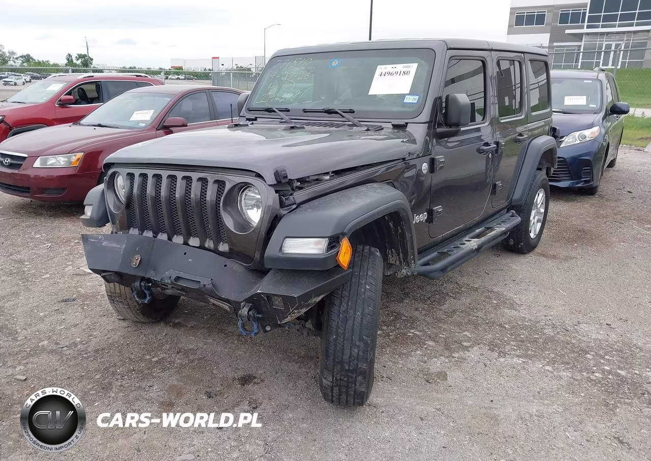 2018 Jeep Wrangler Unlimited Sport S 4X4 VIN:1C4HJXDG4JW137019 - 2