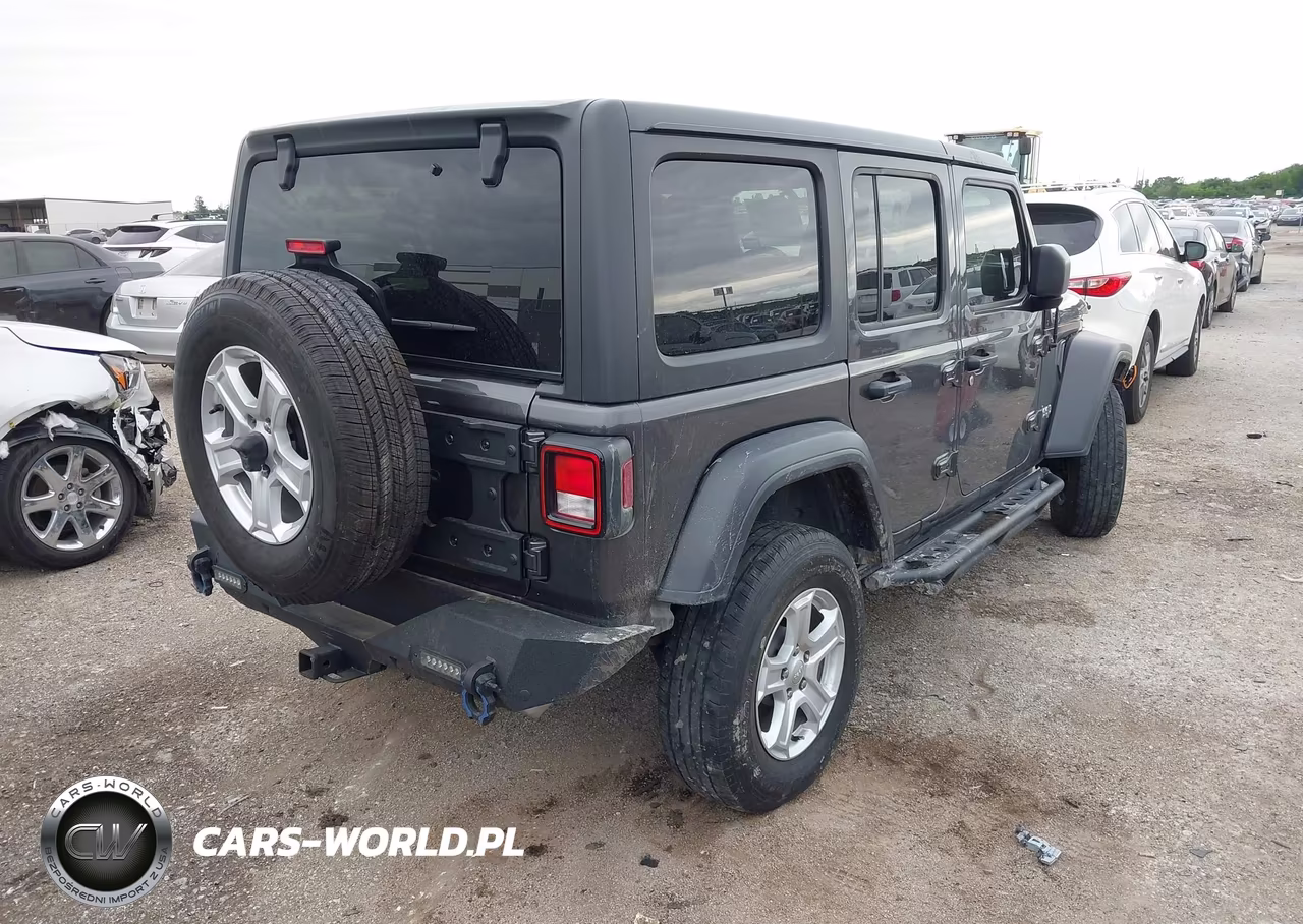 2018 Jeep Wrangler Unlimited Sport S 4X4 VIN:1C4HJXDG4JW137019 - 4