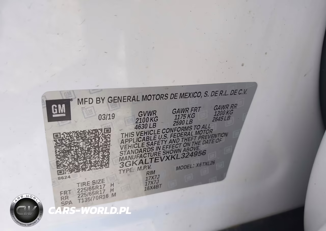 2019 GMC Terrain Sle VIN:3GKALTEVXKL324956 - 9