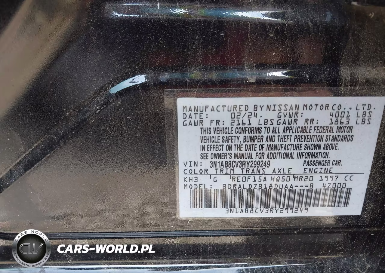 2024 Nissan Sentra Sv Xtronic Cvt VIN:3N1AB8CV3RY299249 - 9