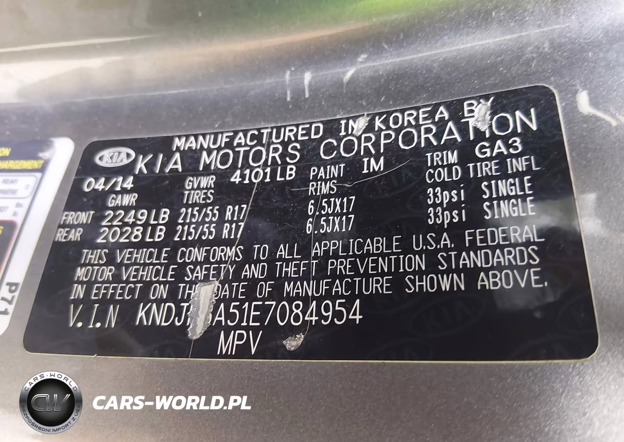 2014 Kia Soul + VIN:KNDJP3A51E7084954 - 9
