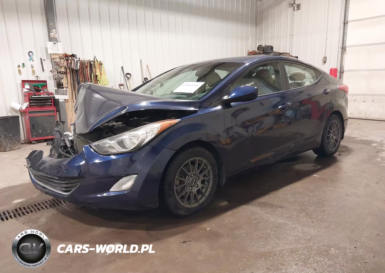 2013 Hyundai Elantra Gls VIN:5NPDH4AE0DH329088 - 2