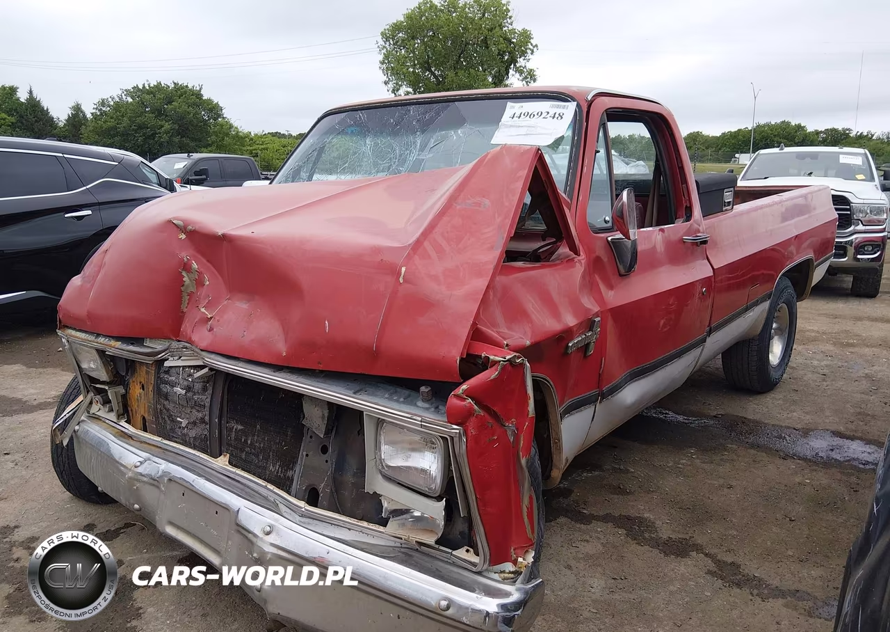 1986 Chevrolet C10 VIN:2GCDC14H5G1136265 - 2