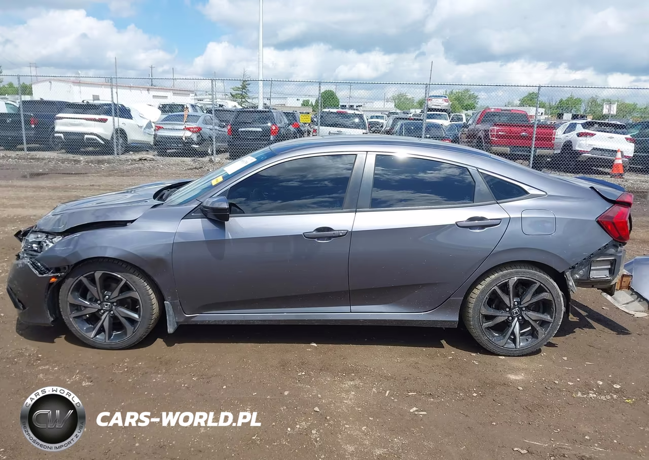 2021 Honda Civic Sport VIN:2HGFC2F88MH510707 - 15