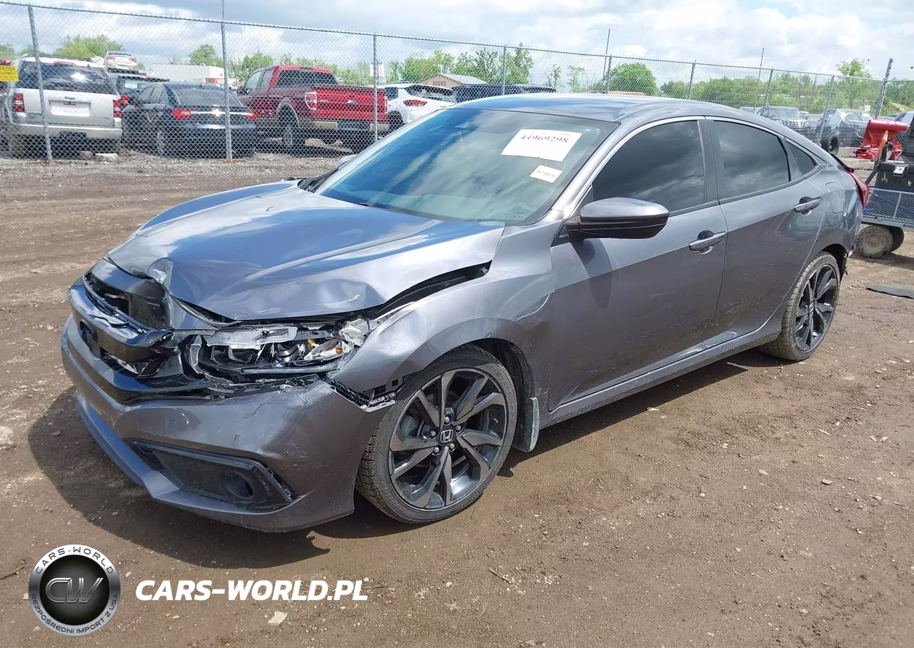 2021 Honda Civic Sport VIN:2HGFC2F88MH510707 - 2