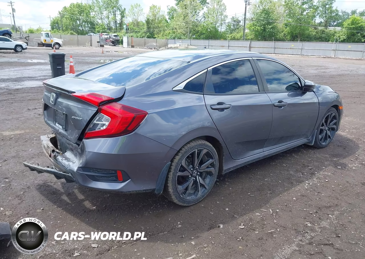 2021 Honda Civic Sport VIN:2HGFC2F88MH510707 - 4