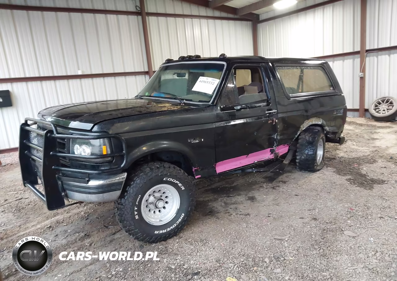 1993 Ford Bronco U100 VIN:1FMEU15N6PLA34761 - 2