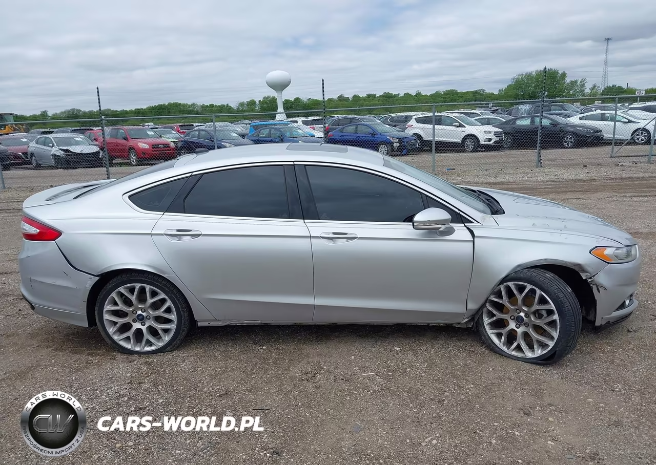 2016 Ford Fusion Titanium VIN:3FA6P0K97GR265287 - 13