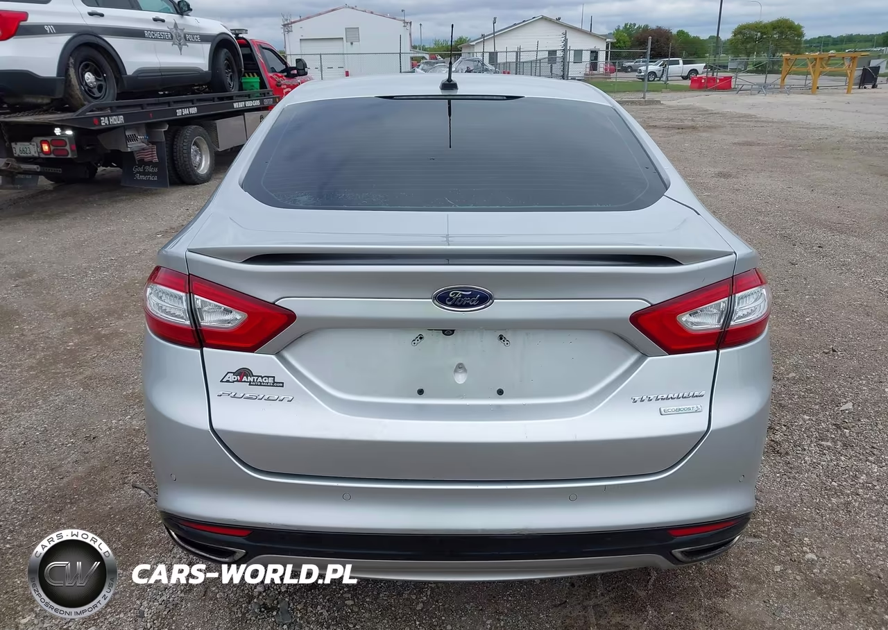2016 Ford Fusion Titanium VIN:3FA6P0K97GR265287 - 16