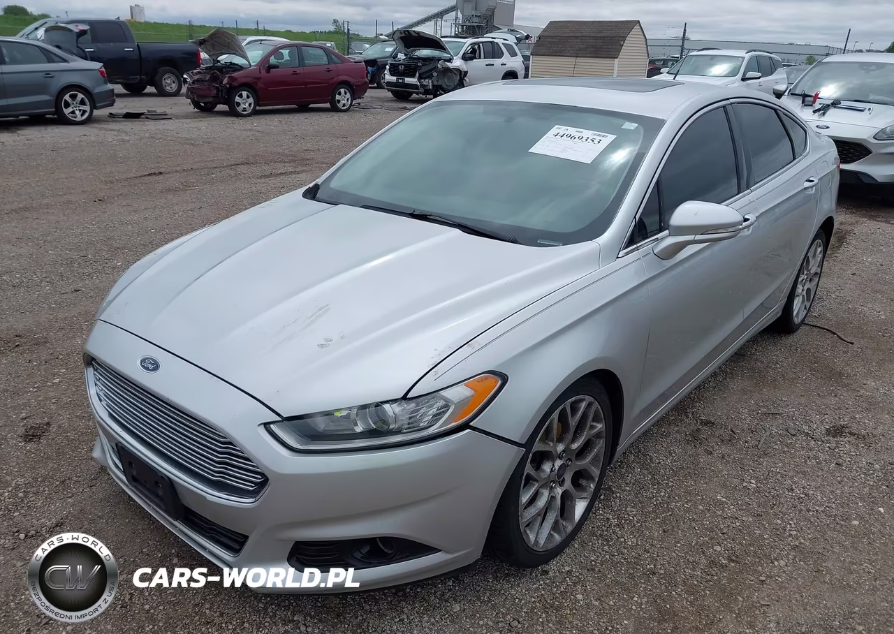 2016 Ford Fusion Titanium VIN:3FA6P0K97GR265287 - 2