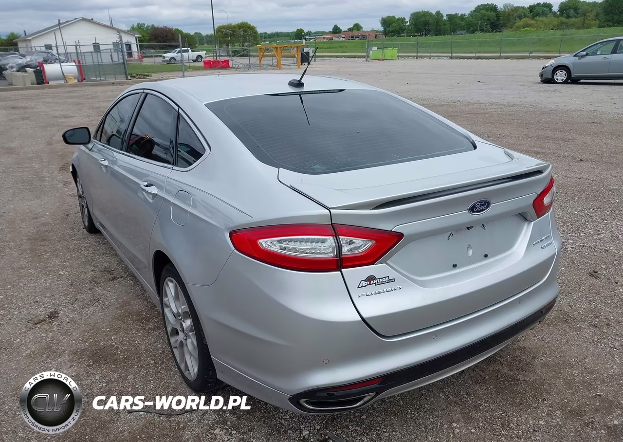 2016 Ford Fusion Titanium VIN:3FA6P0K97GR265287 - 3