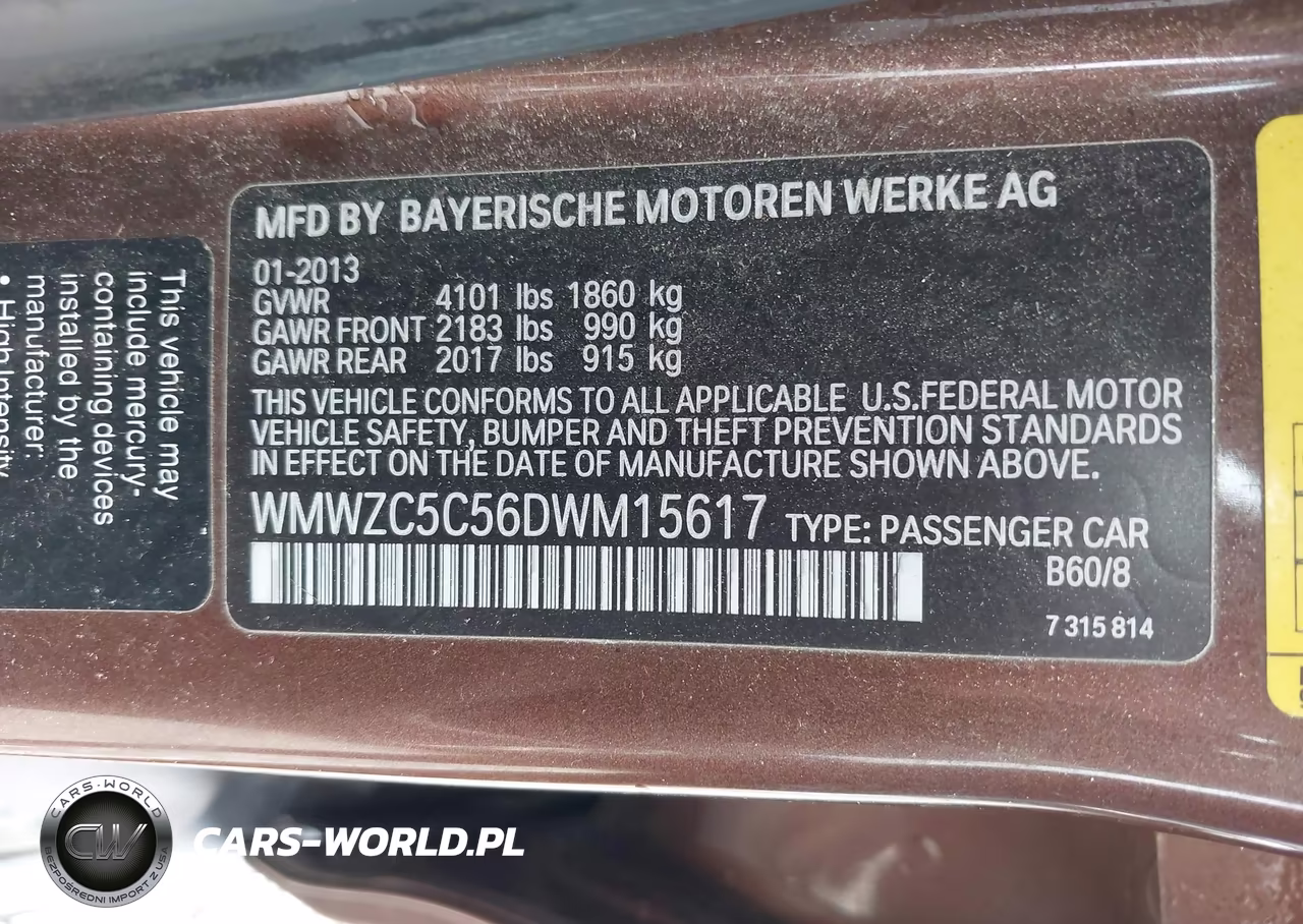 2013 Mini Countryman Cooper S VIN:WMWZC5C56DWM15617 - 9