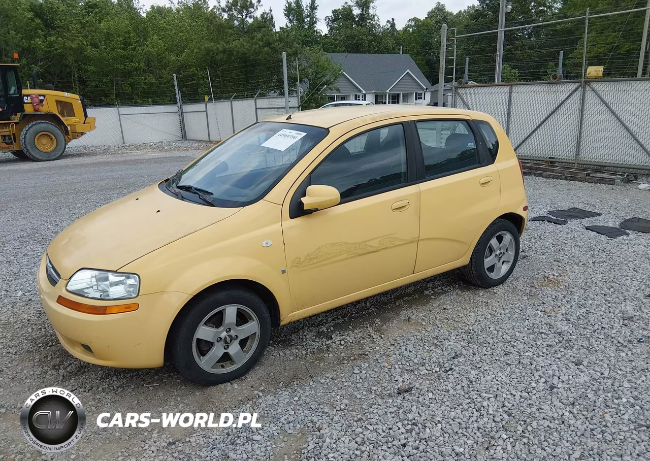 2007 Chevrolet Aveo 5 Ls VIN:KL1TD666X7B721061 - 2