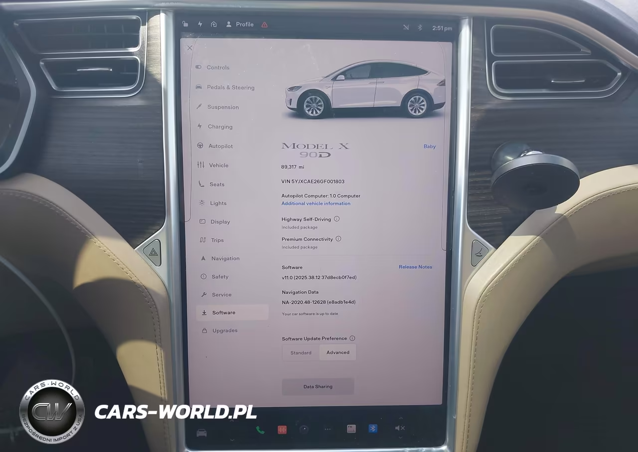 2016 Tesla Model X 60D-70D-75D-90D VIN:5YJXCAE26GF001803 - 7