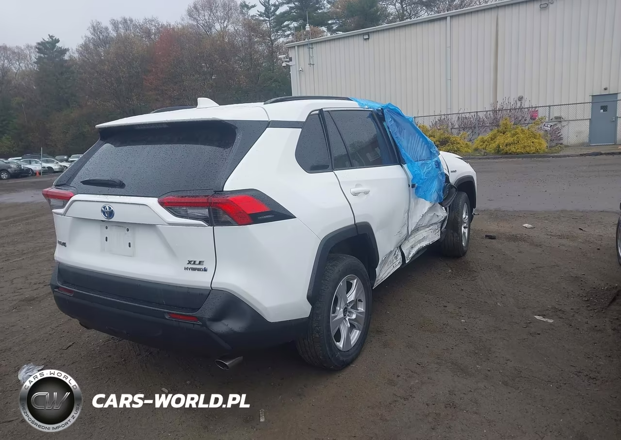 2021 Toyota Rav4 Hybrid Xle VIN:2T3RWRFVXMW120192 - 4