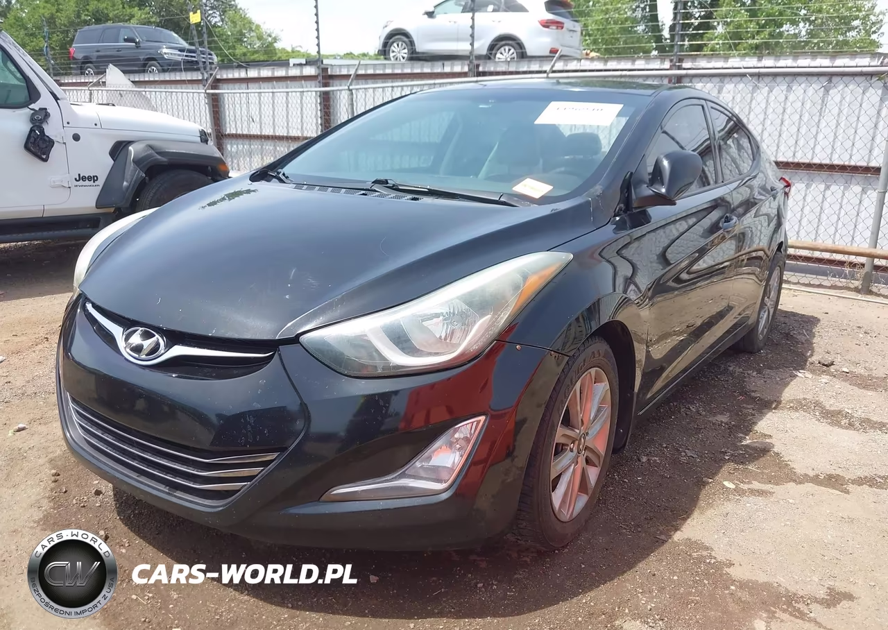 2014 Hyundai Elantra Se VIN:5NPDH4AE2EH487269 - 2