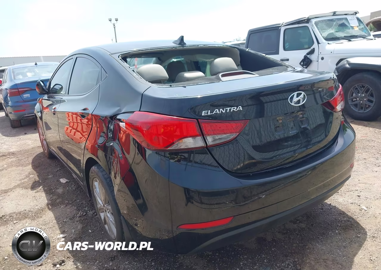 2014 Hyundai Elantra Se VIN:5NPDH4AE2EH487269 - 3