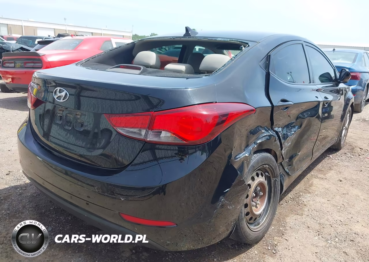 2014 Hyundai Elantra Se VIN:5NPDH4AE2EH487269 - 4