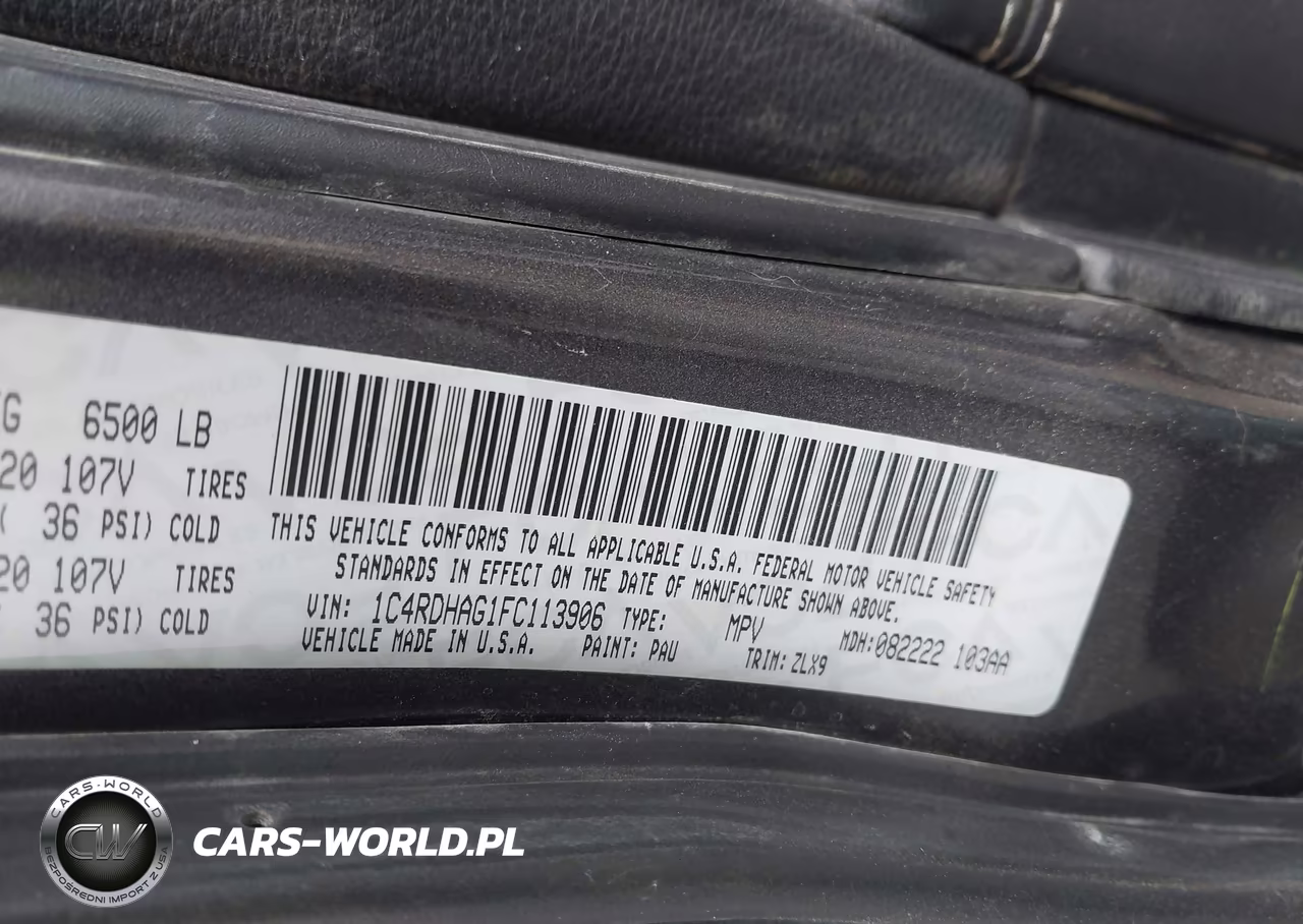 2015 Dodge Durango Sxt VIN:1C4RDHAG1FC113906 - 9