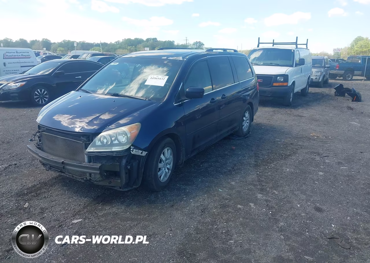 2008 Honda Odyssey Ex-L VIN:5FNRL38758B086260 - 2