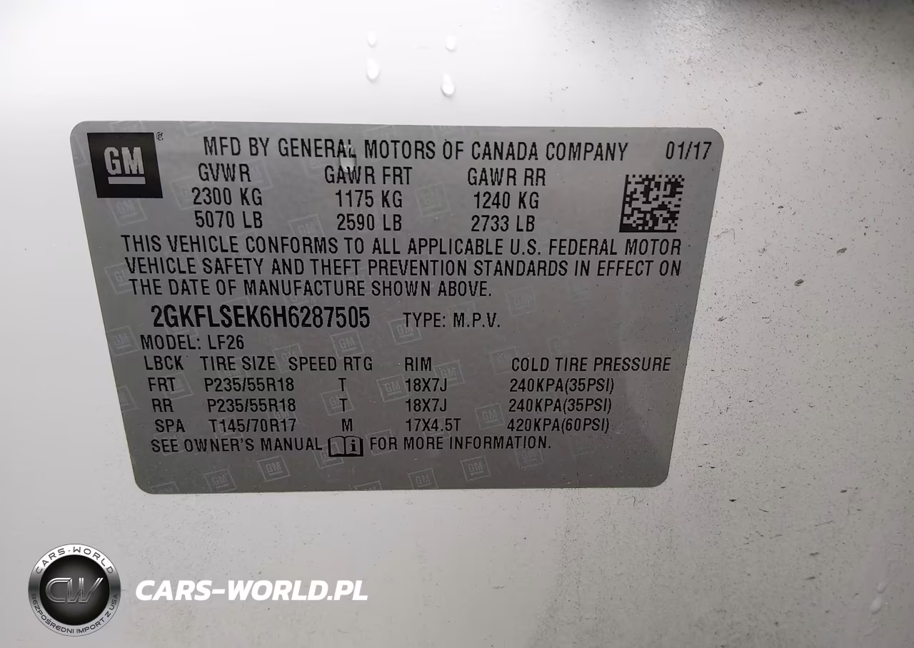 2017 GMC Terrain Sle-1 VIN:2GKFLSEK6H6287505 - 9