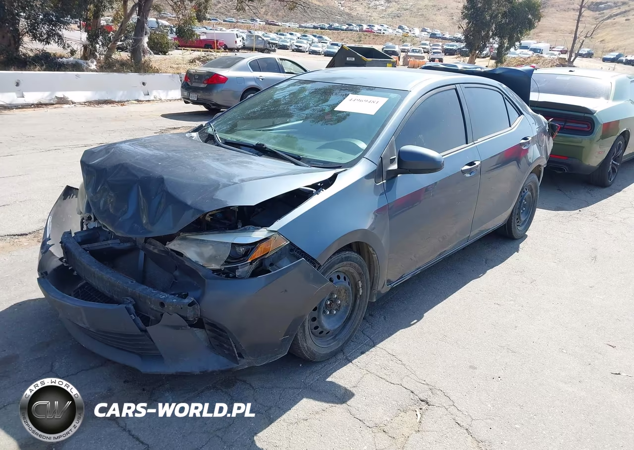 2014 Toyota Corolla Le VIN:2T1BURHE4EC167900 - 2