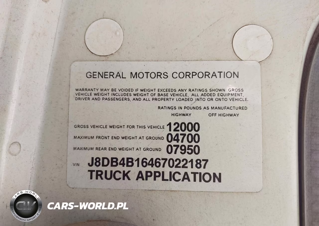2006 GMC W3S042 W3500 Dsl Reg VIN:J8DB4B16467022187 - 8