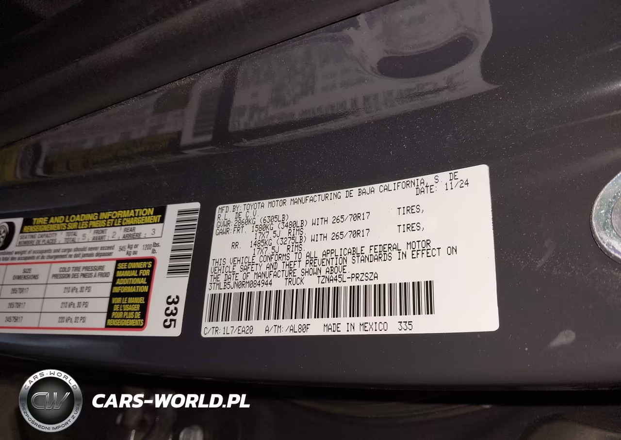 2024 Toyota Tacoma Trd Off Road VIN:3TMLB5JN0RM084944 - 9