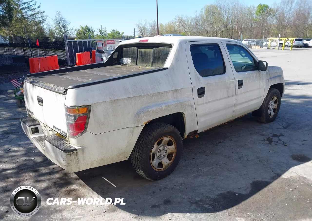 2008 Honda Ridgeline Rt VIN:2HJYK16298H510720 - 4