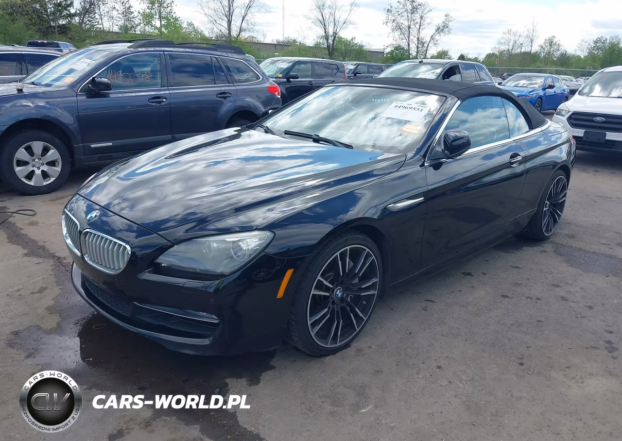 2012 BMW 650I VIN:WBALZ3C53CDL70171 - 2