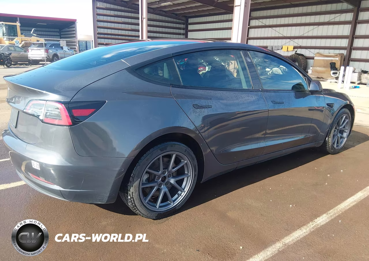 2021 Tesla Model 3 Standard Range Plus Rear-Wheel Drive VIN:5YJ3E1EAXMF982066 - 4