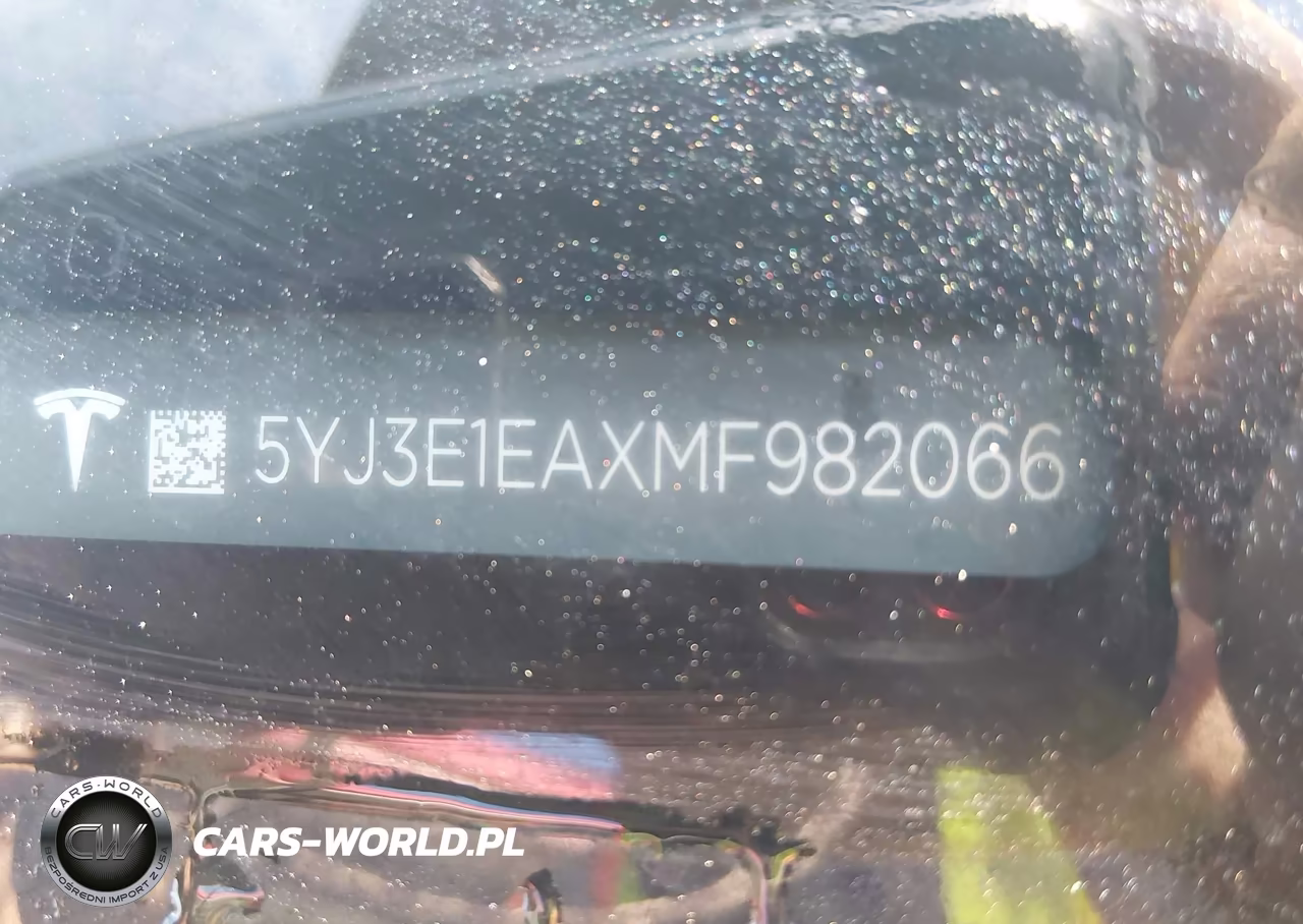 2021 Tesla Model 3 Standard Range Plus Rear-Wheel Drive VIN:5YJ3E1EAXMF982066 - 9