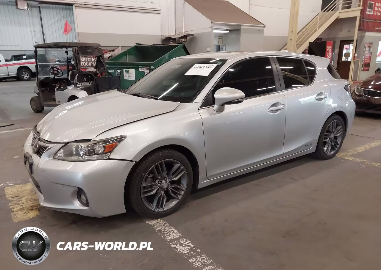 2013 Lexus Ct 200H VIN:JTHKD5BH7D2129939 - 2