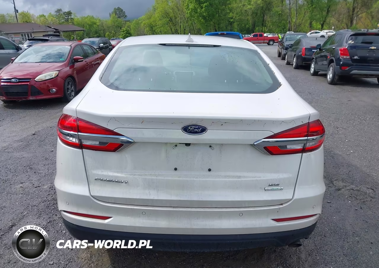 2019 Ford Fusion Se VIN:3FA6P0HD5KR229845 - 16