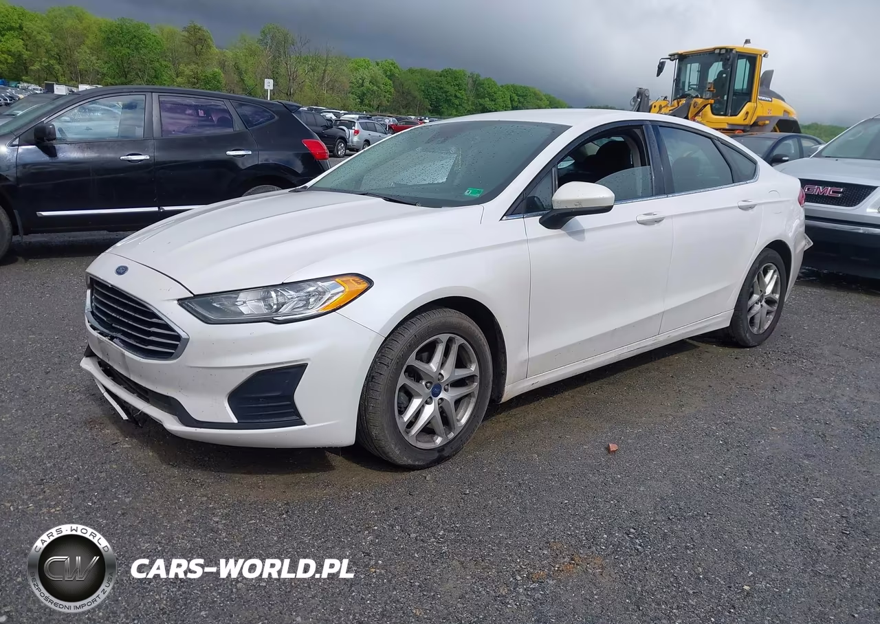 2019 Ford Fusion Se VIN:3FA6P0HD5KR229845 - 2