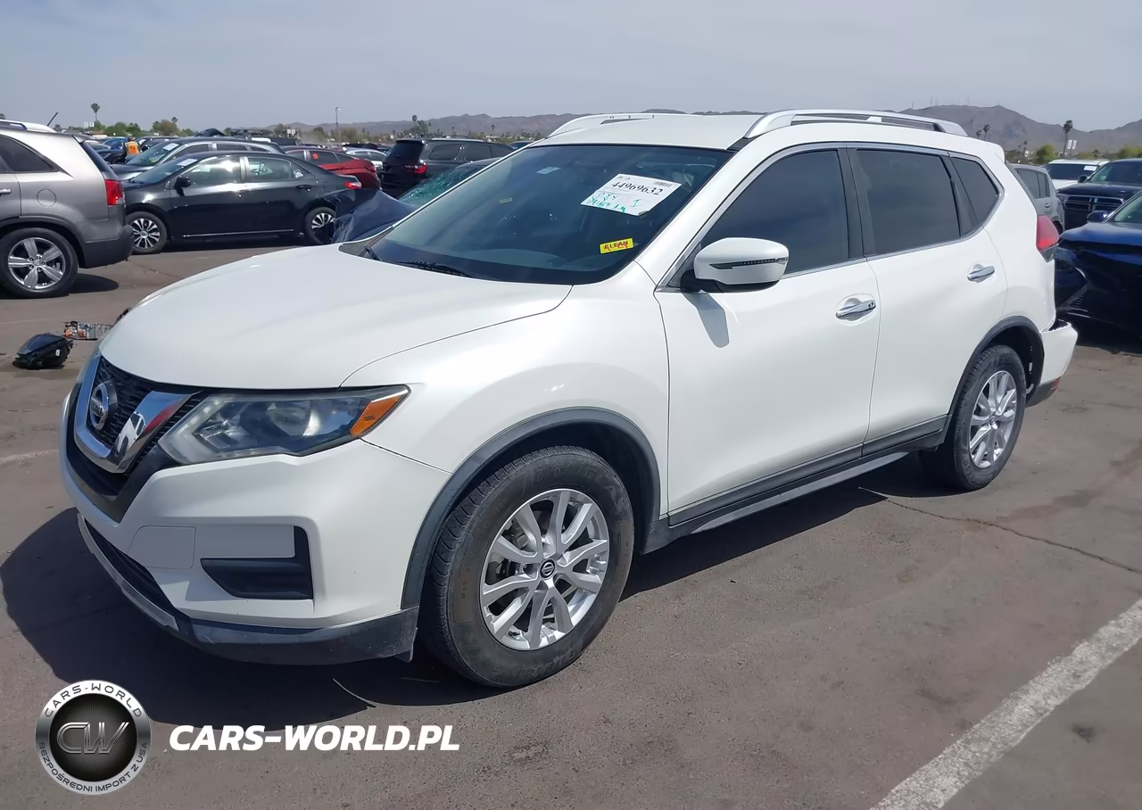 2017 Nissan Rogue Sv VIN:KNMAT2MT7HP528231 - 2
