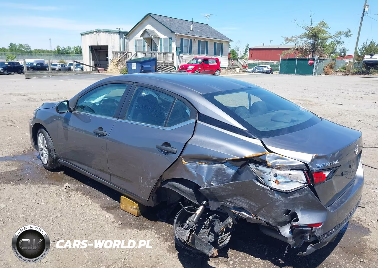 2024 Nissan Sentra S Xtronic Cvt VIN:3N1AB8BV1RY289918 - 3