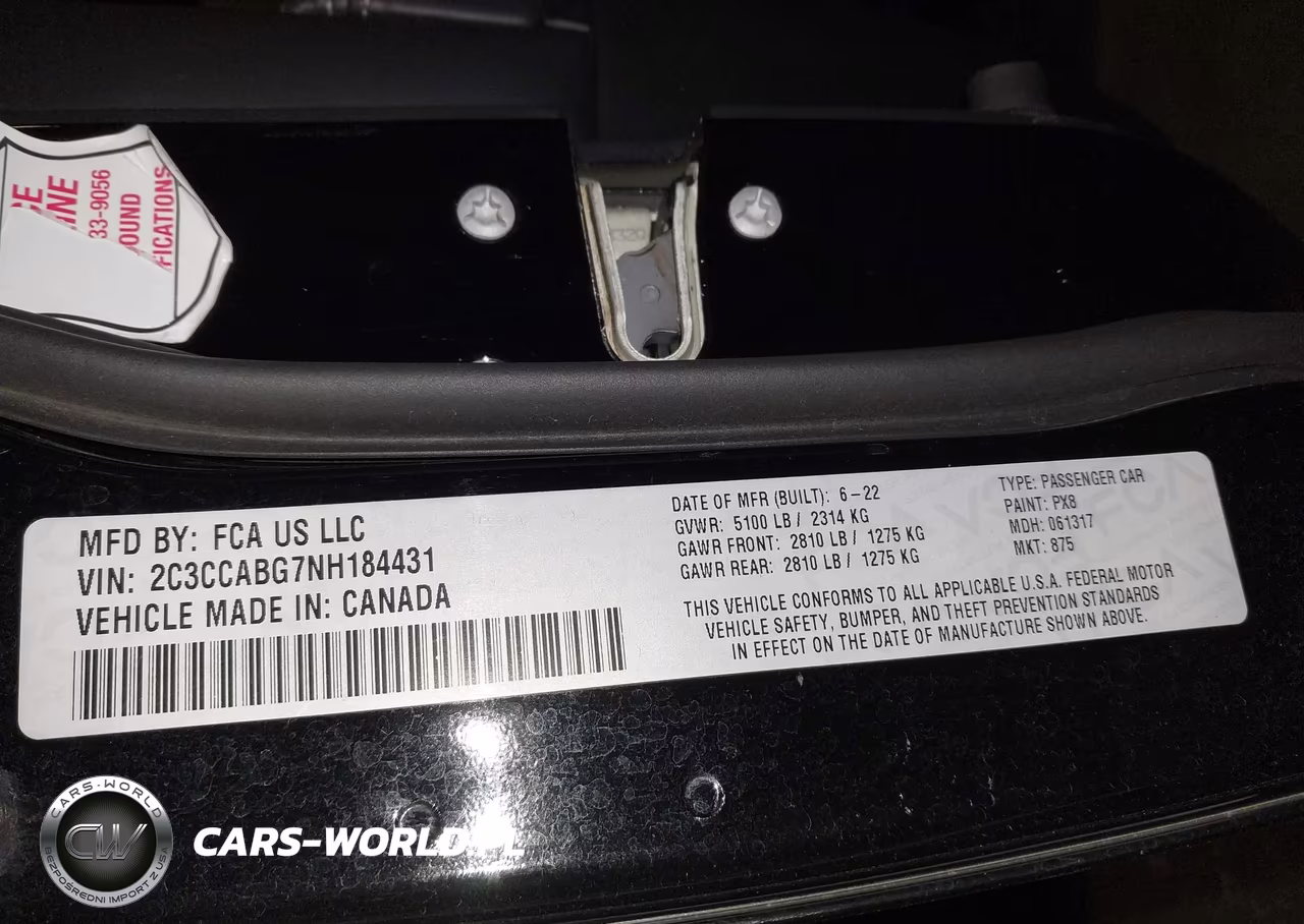 2022 Chrysler 300 S VIN:2C3CCABG7NH184431 - 9