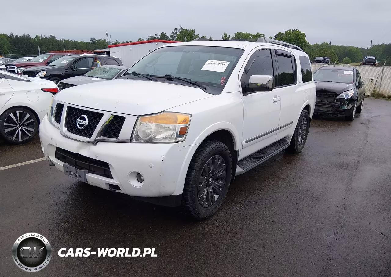 2015 Nissan Armada Platinum VIN:5N1AA0NC2FN617606 - 2