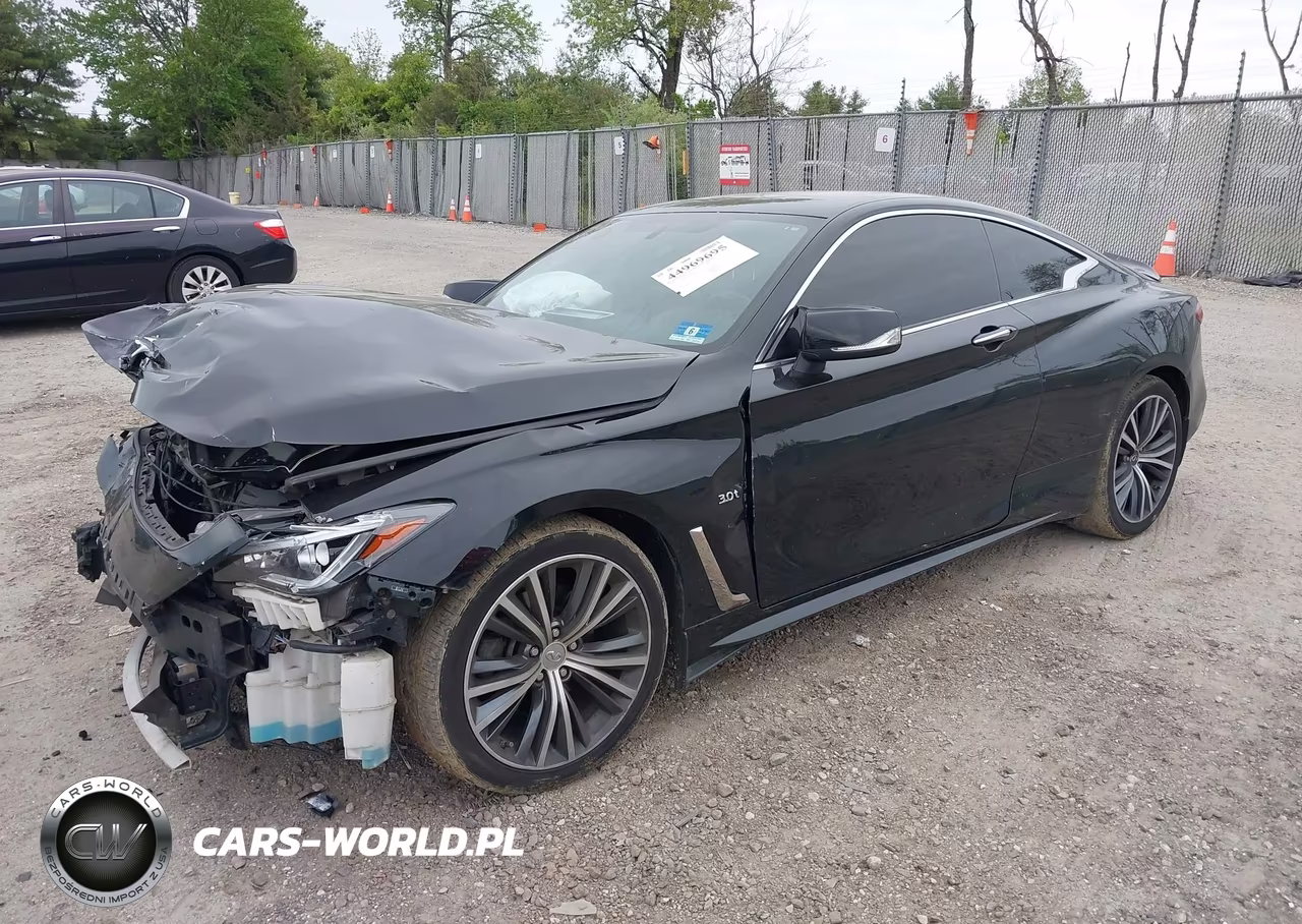 2018 Infiniti Q60 3.0T Luxe VIN:JN1EV7EL4JM391220 - 2