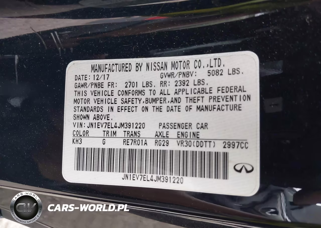 2018 Infiniti Q60 3.0T Luxe VIN:JN1EV7EL4JM391220 - 9