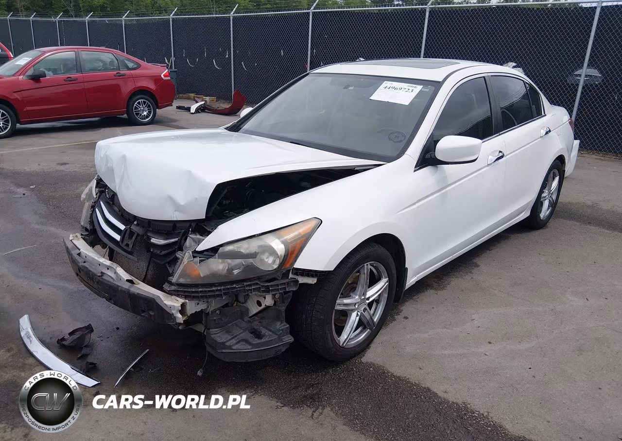 2012 Honda Accord 3.5 Ex-L VIN:1HGCP3F86CA033141 - 2