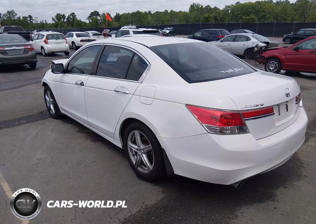 2012 Honda Accord 3.5 Ex-L VIN:1HGCP3F86CA033141 - 3