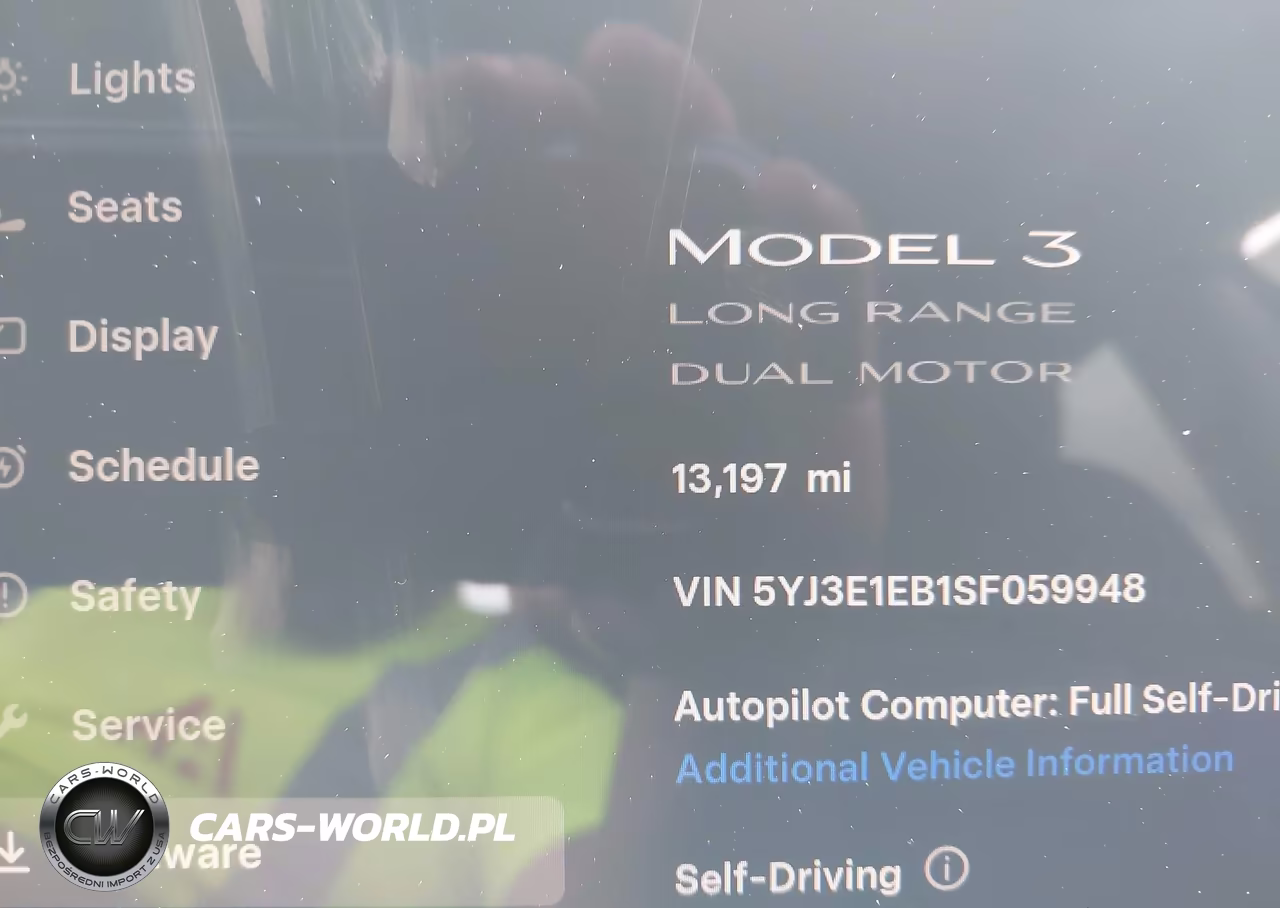 2025 Tesla Model 3 Long Range All-Wheel Drive VIN:5YJ3E1EB1SF059948 - 16