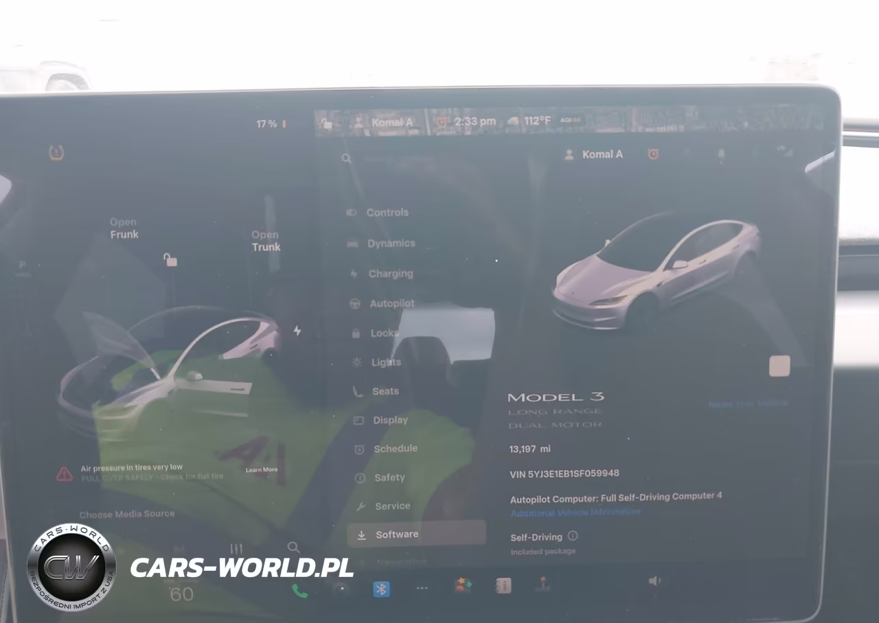 2025 Tesla Model 3 Long Range All-Wheel Drive VIN:5YJ3E1EB1SF059948 - 7