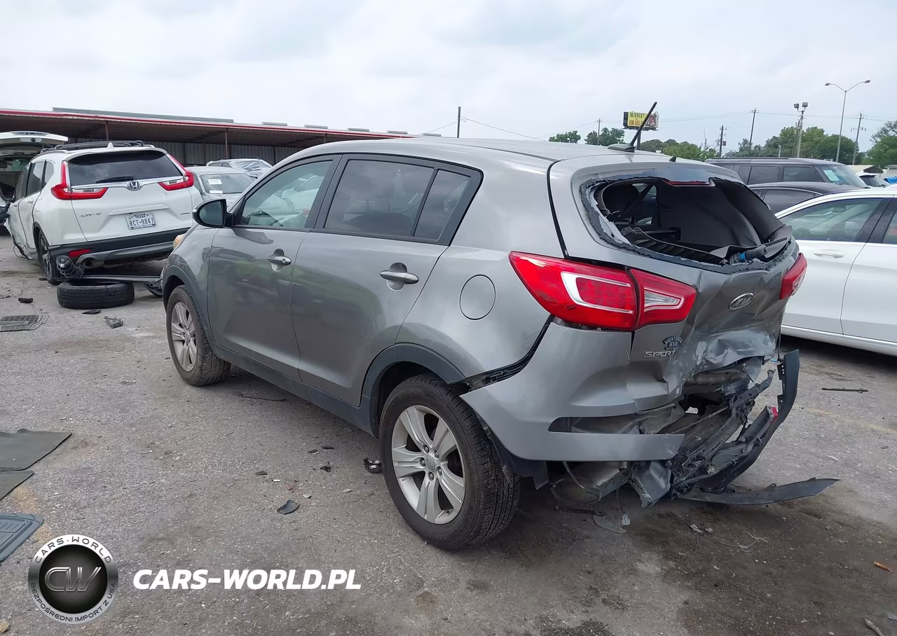 2012 Kia Sportage Lx VIN:KNDPB3A28C7329406 - 3