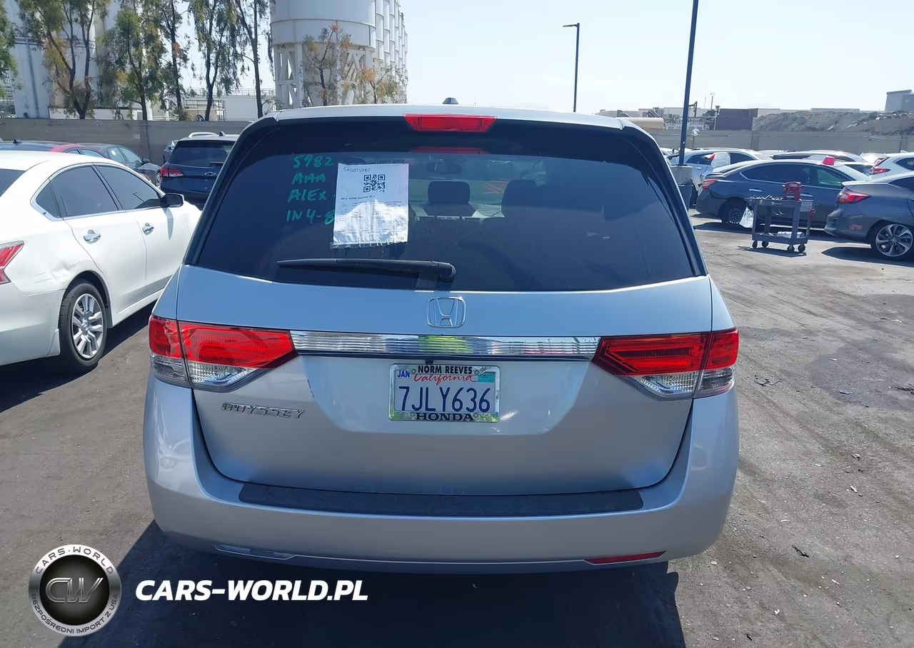 2015 Honda Odyssey Ex-L VIN:5FNRL5H63FB049725 - 17