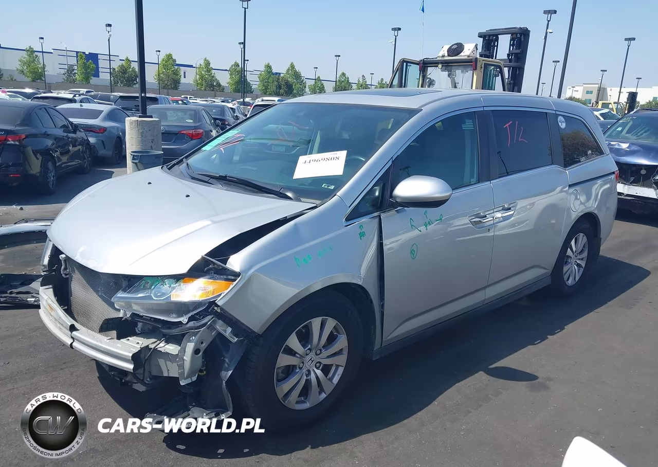 2015 Honda Odyssey Ex-L VIN:5FNRL5H63FB049725 - 2