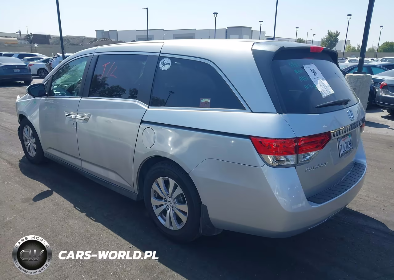2015 Honda Odyssey Ex-L VIN:5FNRL5H63FB049725 - 3